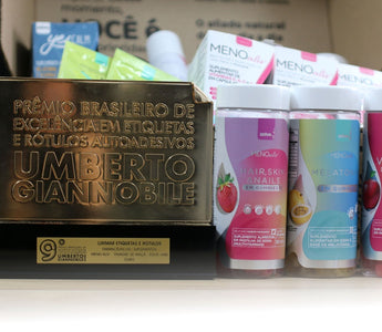 Gummies Meno Aliv conquistam Prêmio de Excelência em Etiquetas e Rótulos