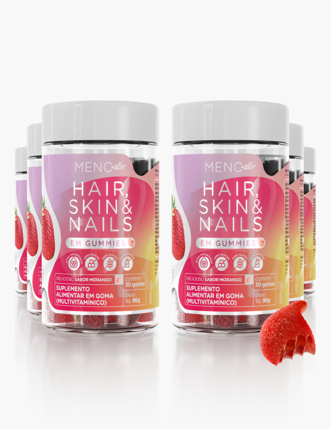 Gummie Hair, Skin & Nails - Tratamento 180 dias
