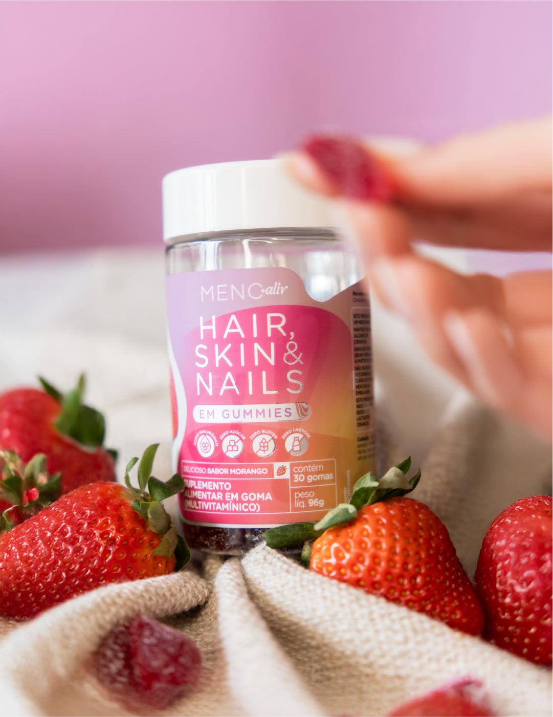 Gummie Hair, Skin & Nails - Tratamento 180 dias