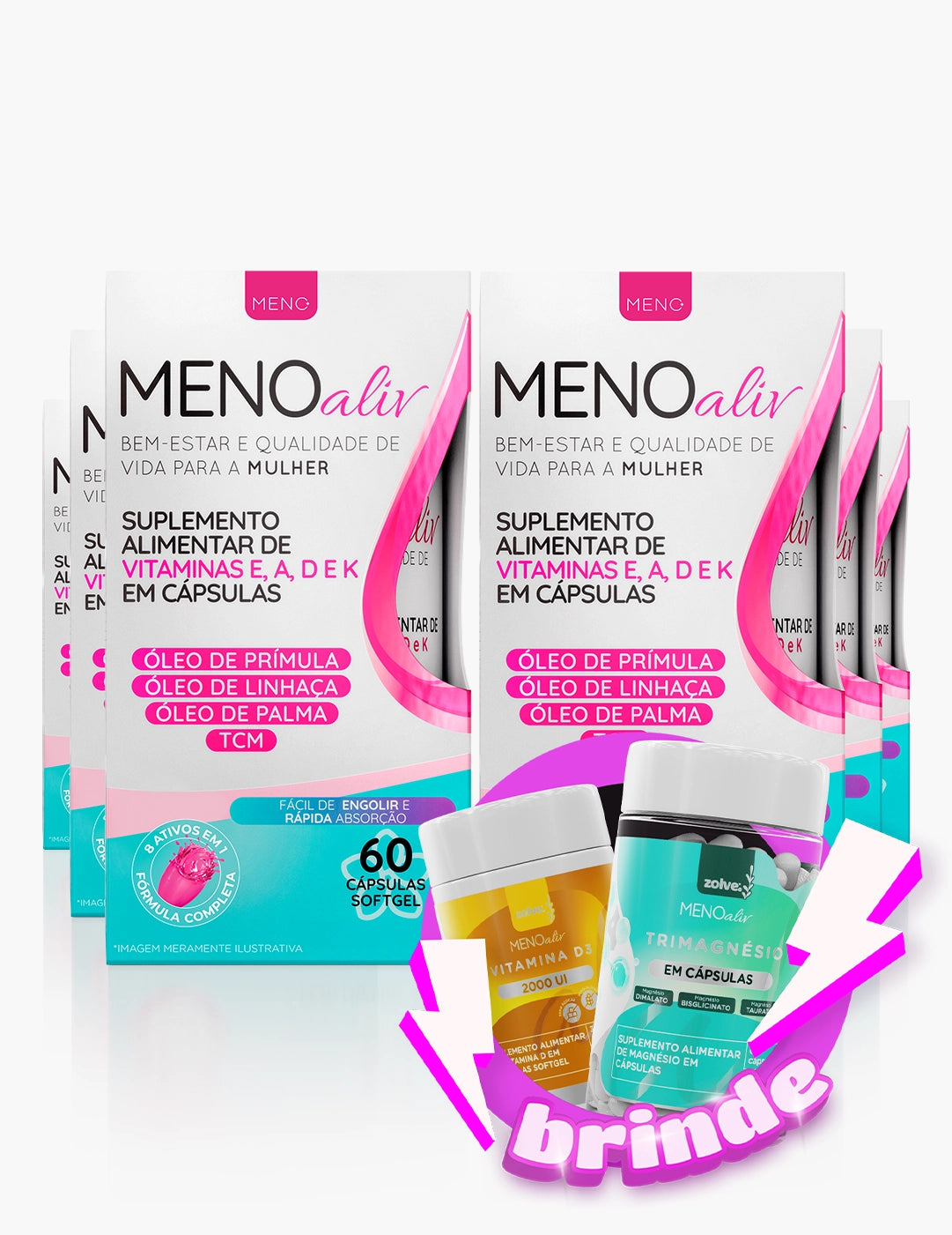 Meno Aliv - Tratamento 180 dias