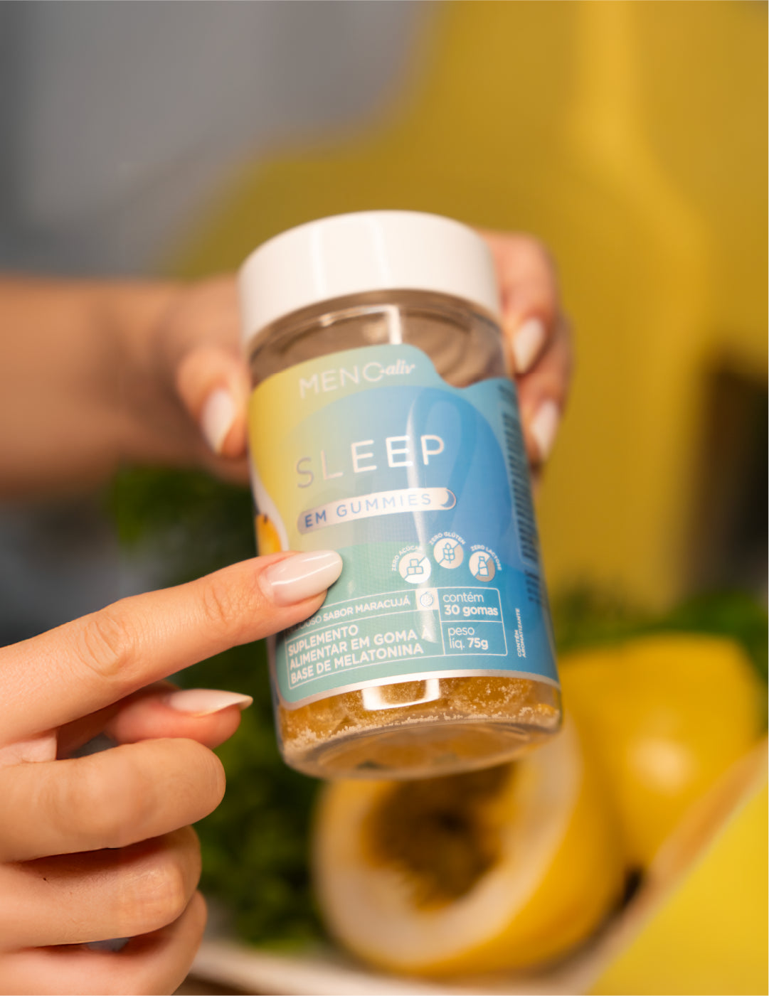 Gummie Melatonina Sleep - Tratamento 180 dias
