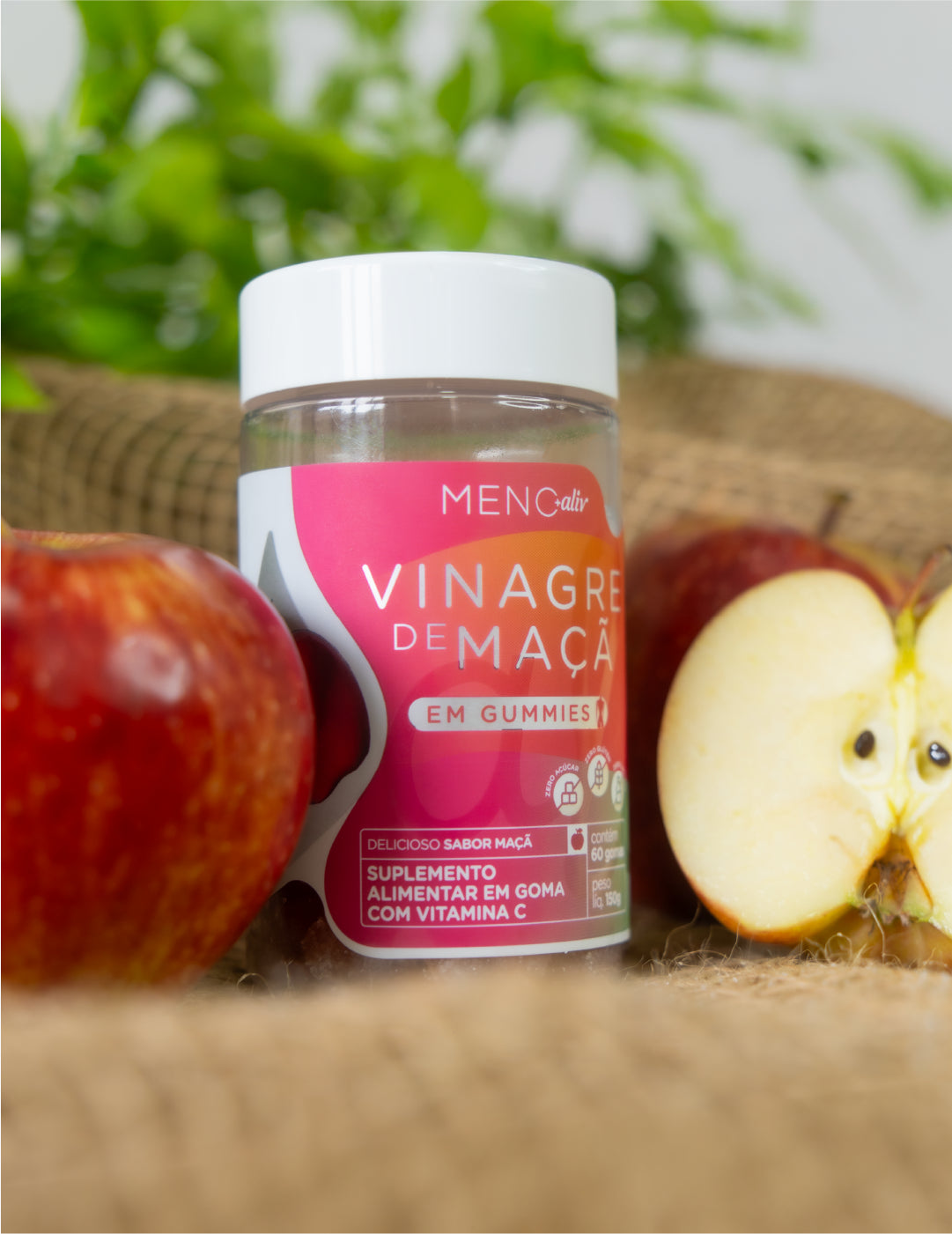 Gummie Vinagre de Maça - Tratamento 180 dias