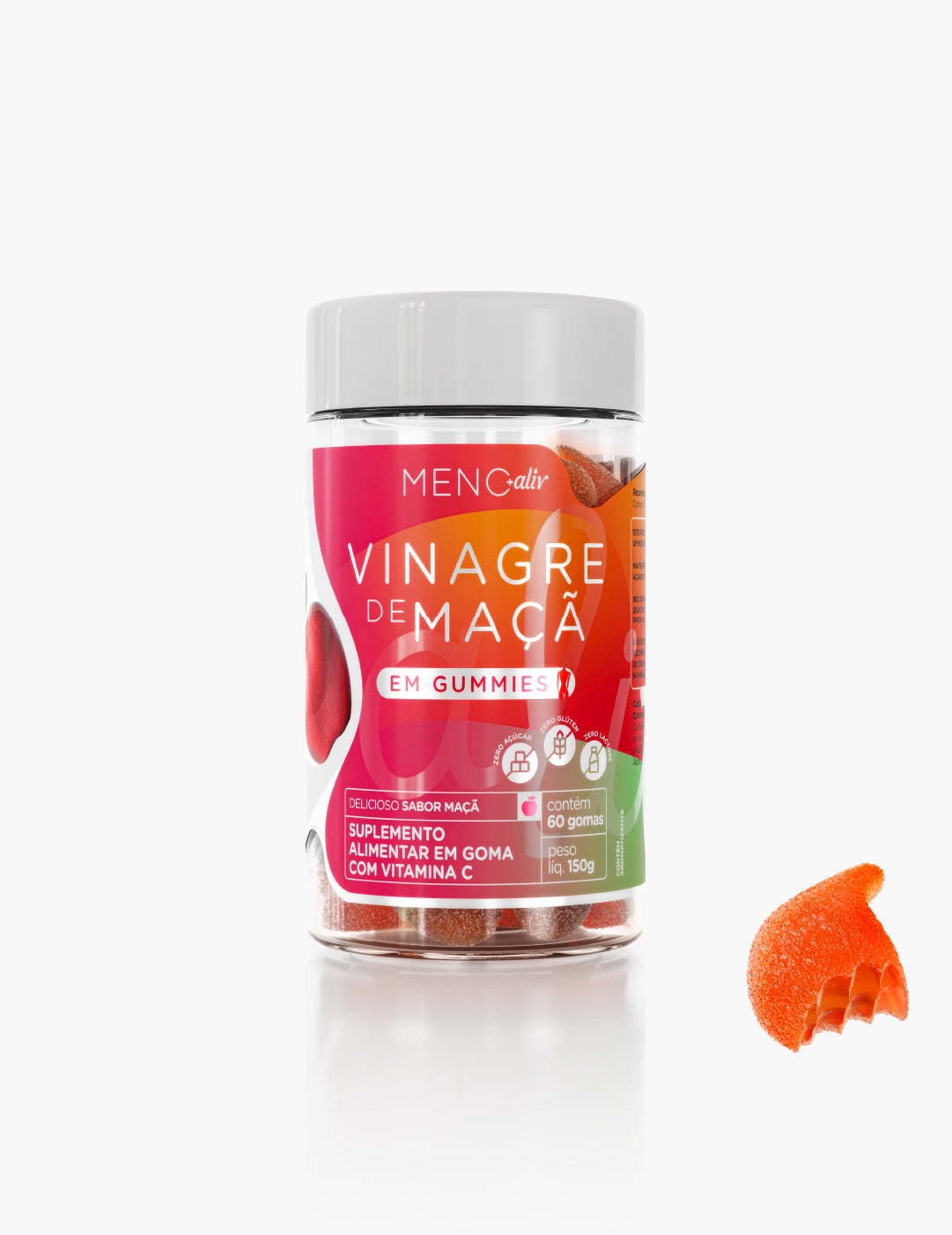 Gummie Vinagre de Maça - Tratamento 30 dias
